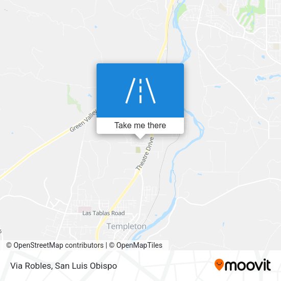 Via Robles map