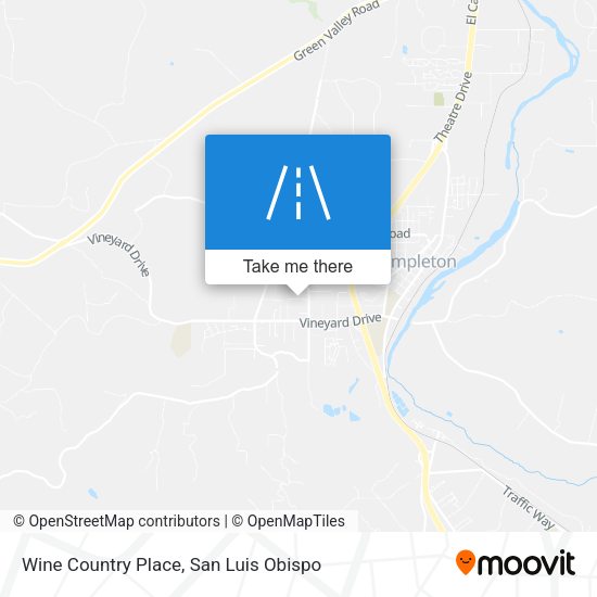 Mapa de Wine Country Place