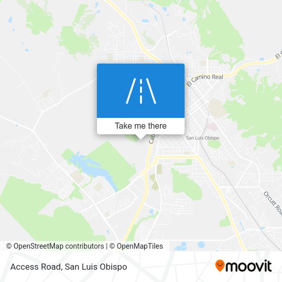Access Road map