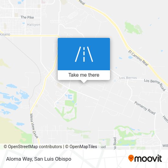 Aloma Way map