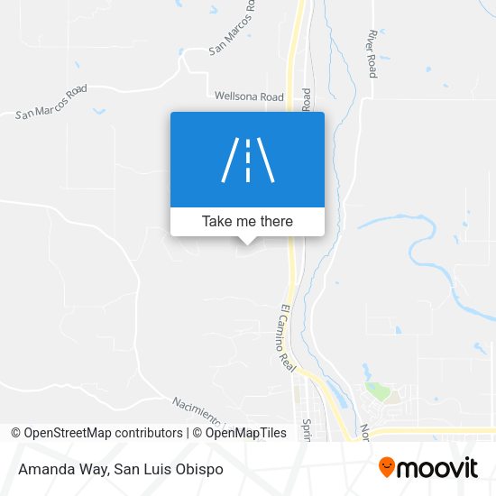 Mapa de Amanda Way