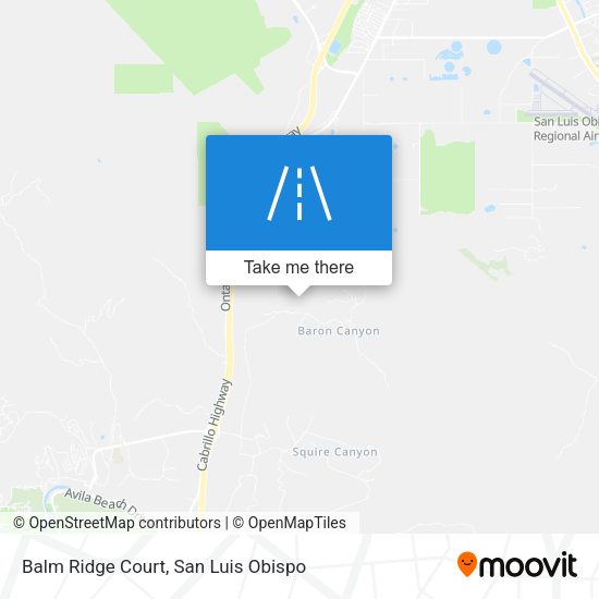 Mapa de Balm Ridge Court