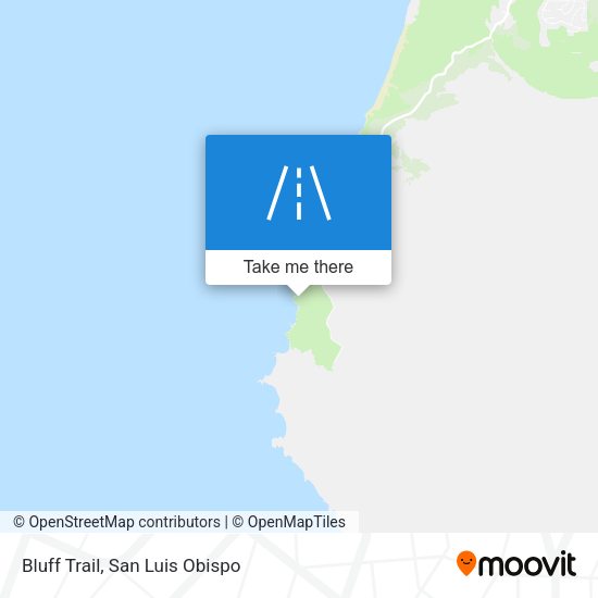 Bluff Trail map