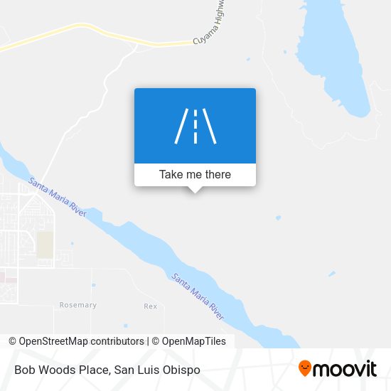 Mapa de Bob Woods Place