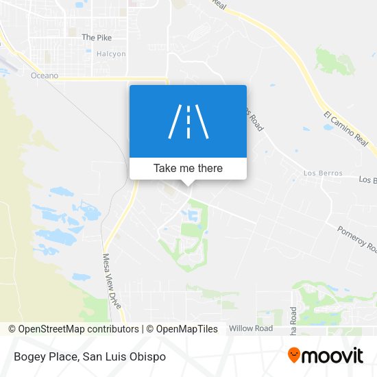 Bogey Place map