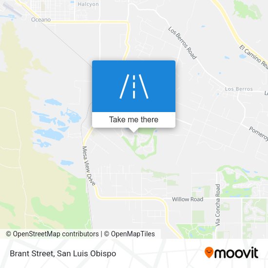 Brant Street map