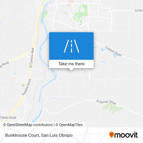 Mapa de Bunkhouse Court