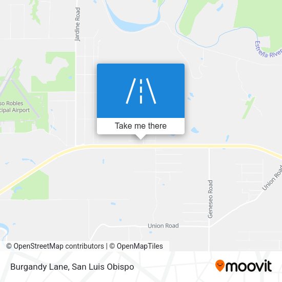 Burgandy Lane map