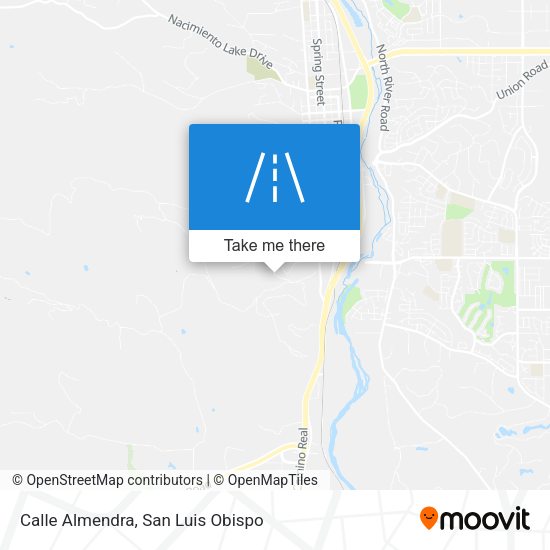 Mapa de Calle Almendra