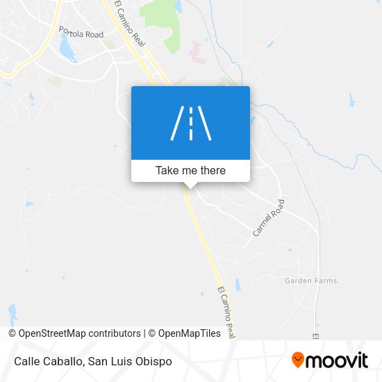 Calle Caballo map