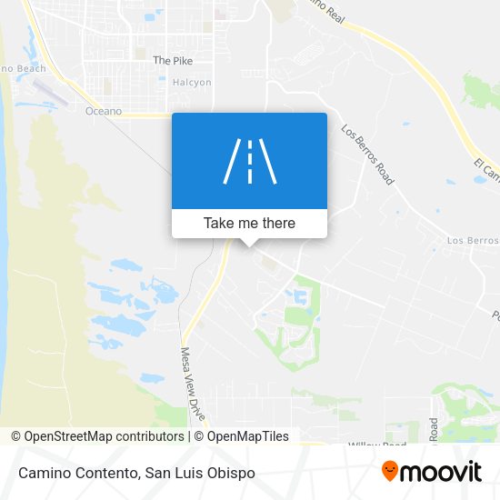 Mapa de Camino Contento