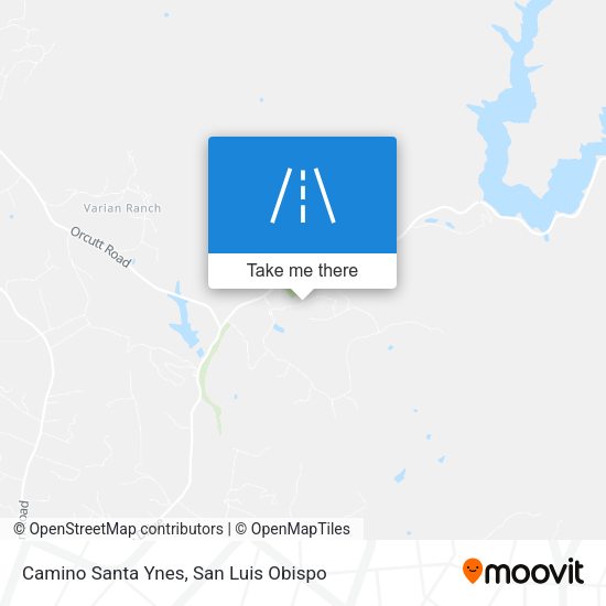 Mapa de Camino Santa Ynes
