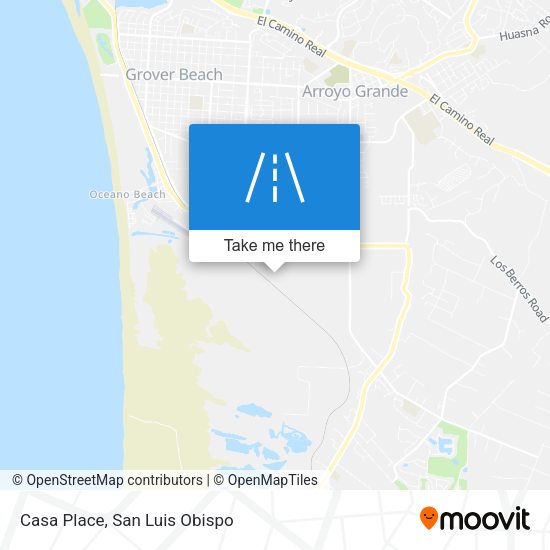 Casa Place map