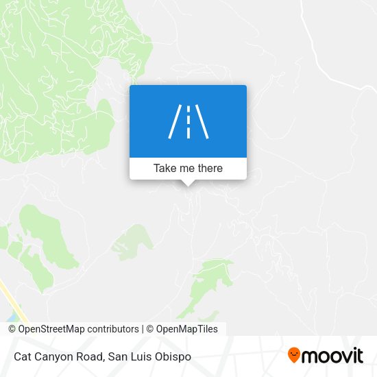 Cat Canyon Road map
