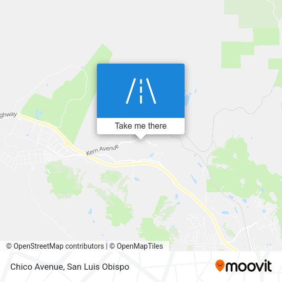 Mapa de Chico Avenue