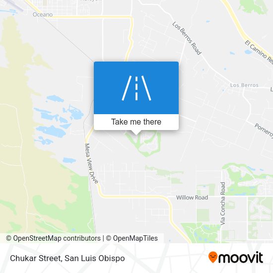 Chukar Street map
