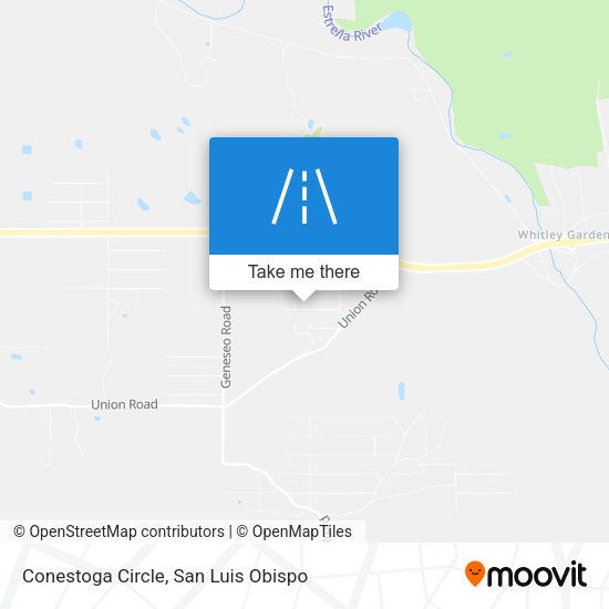 Conestoga Circle map