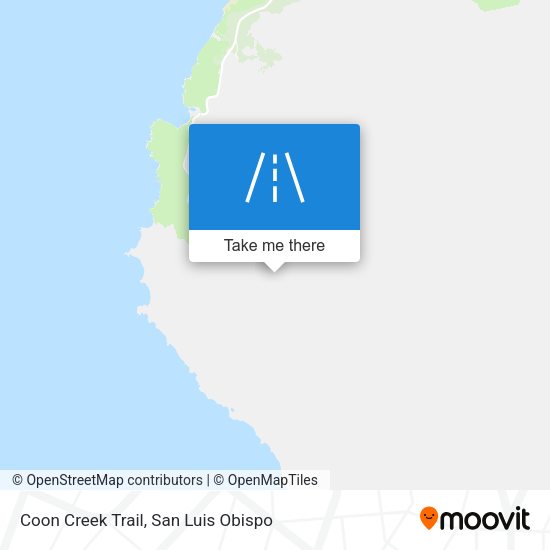 Coon Creek Trail map