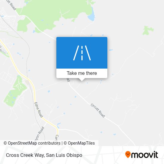 Mapa de Cross Creek Way