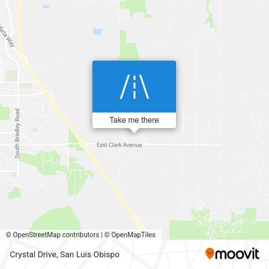 Mapa de Crystal Drive