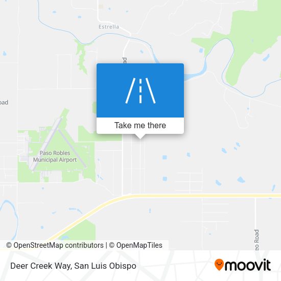 Deer Creek Way map