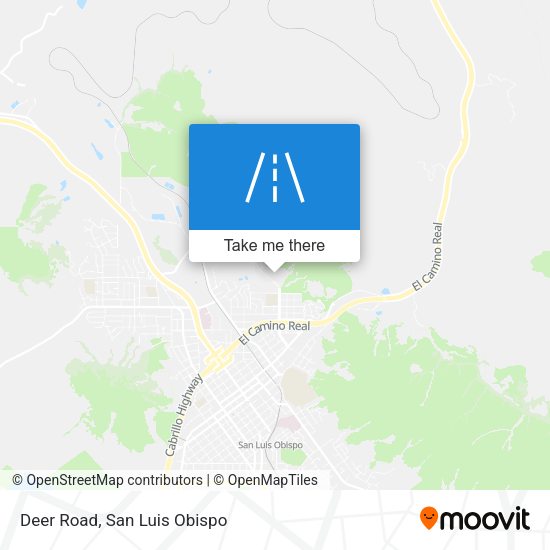 Mapa de Deer Road