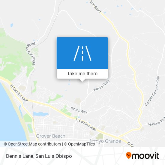 Mapa de Dennis Lane