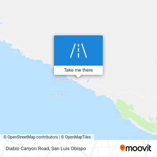 Mapa de Diablo Canyon Road