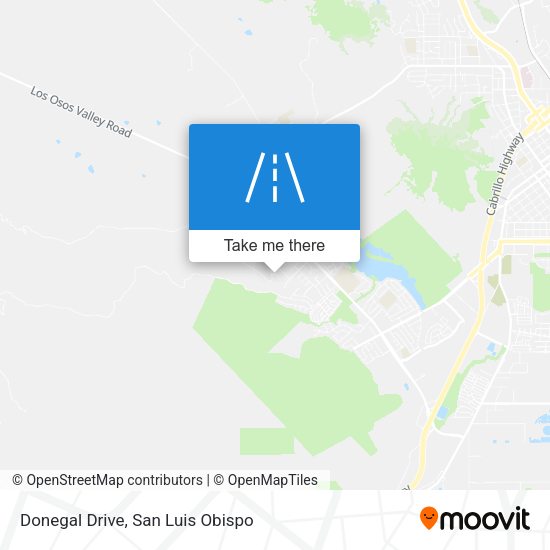Mapa de Donegal Drive