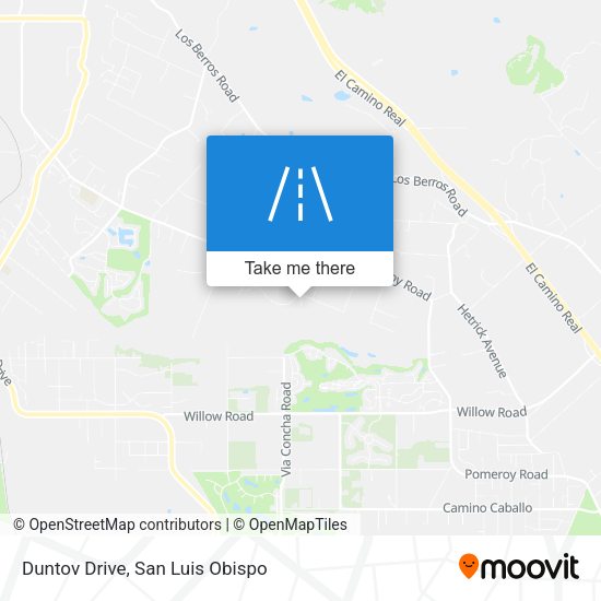 Duntov Drive map