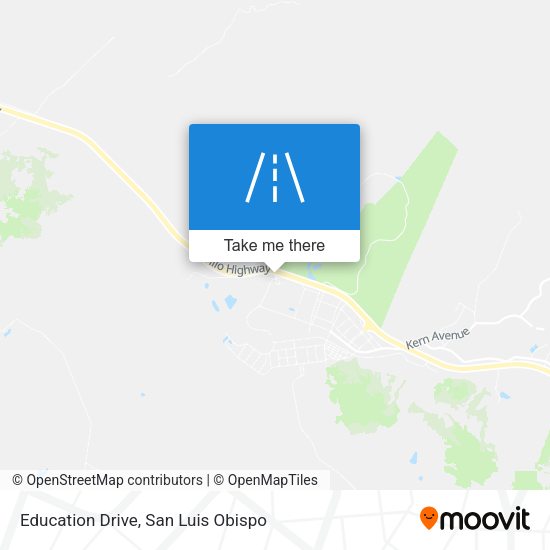 Education Drive map