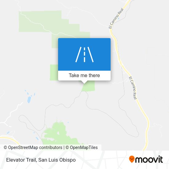 Elevator Trail map