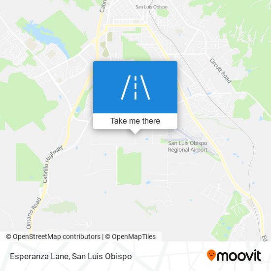 Mapa de Esperanza Lane