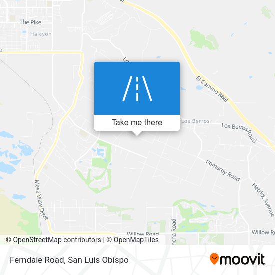 Mapa de Ferndale Road
