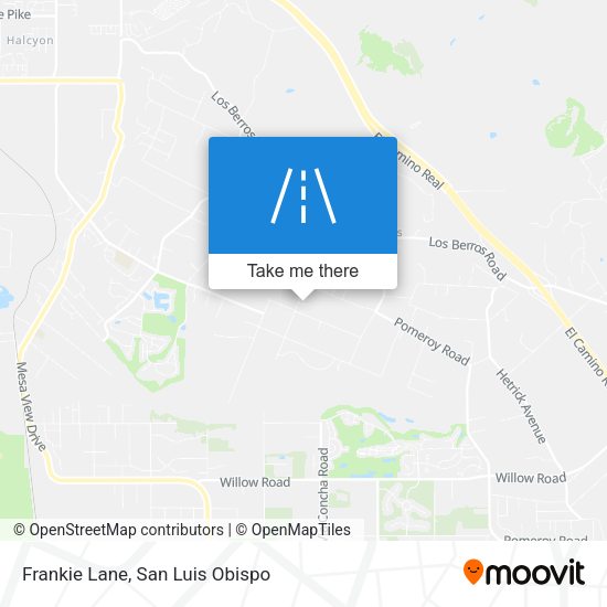 Mapa de Frankie Lane