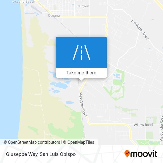 Giuseppe Way map