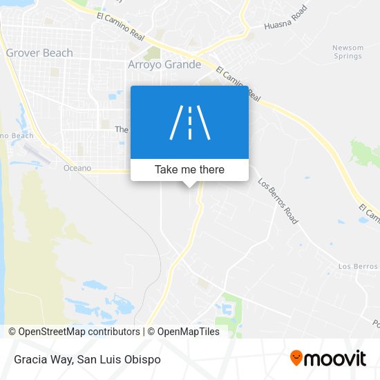 Mapa de Gracia Way