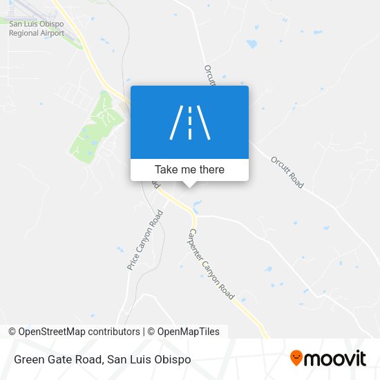 Green Gate Road map