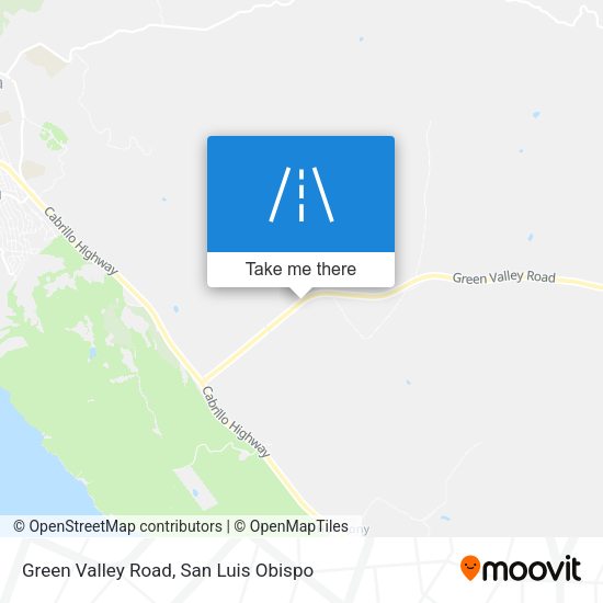 Mapa de Green Valley Road
