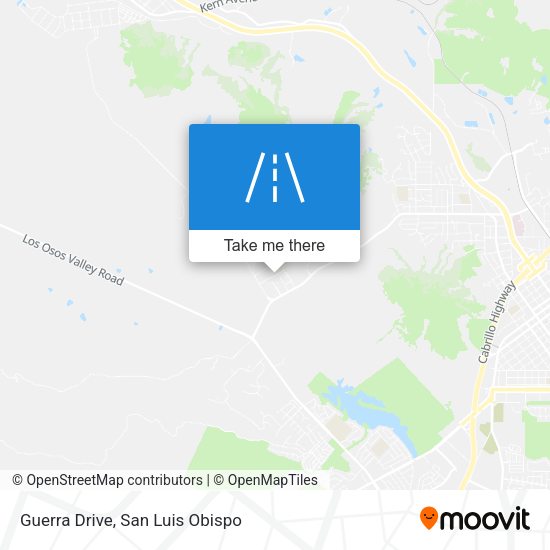 Guerra Drive map