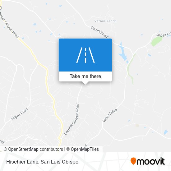 Hischier Lane map