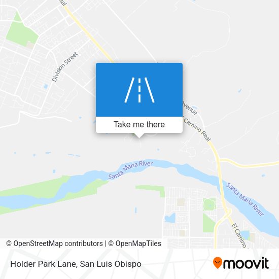 Holder Park Lane map