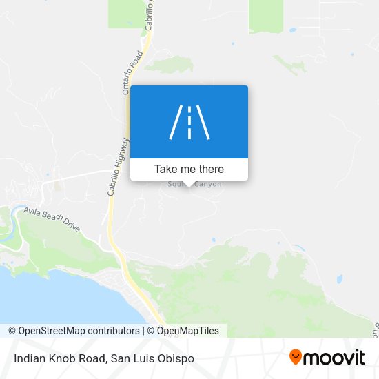Mapa de Indian Knob Road