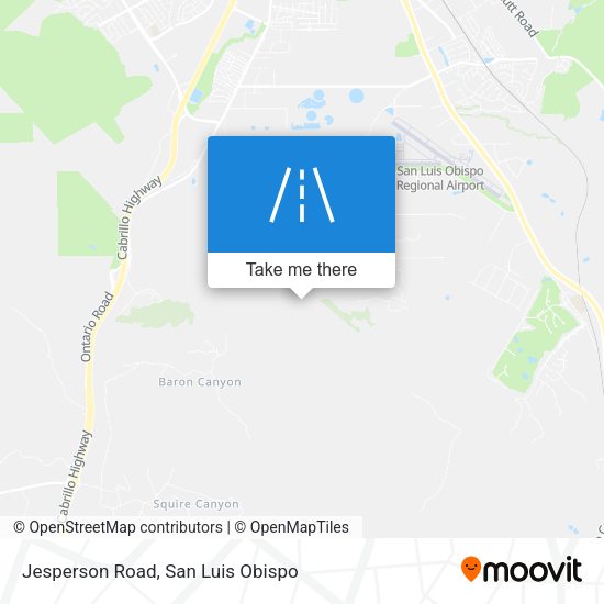 Jesperson Road map
