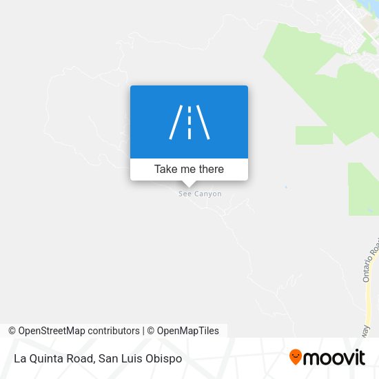 Mapa de La Quinta Road