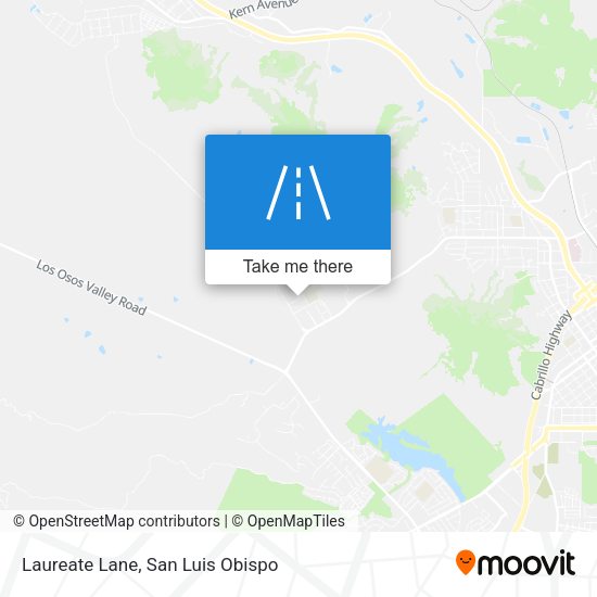Laureate Lane map
