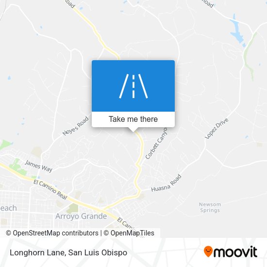 Longhorn Lane map