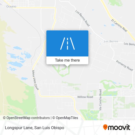 Longspur Lane map