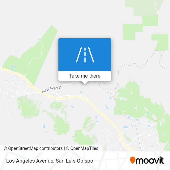 Los Angeles Avenue map