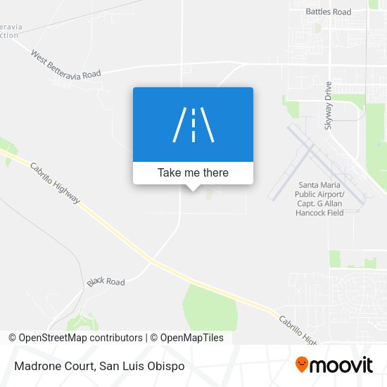 Madrone Court map
